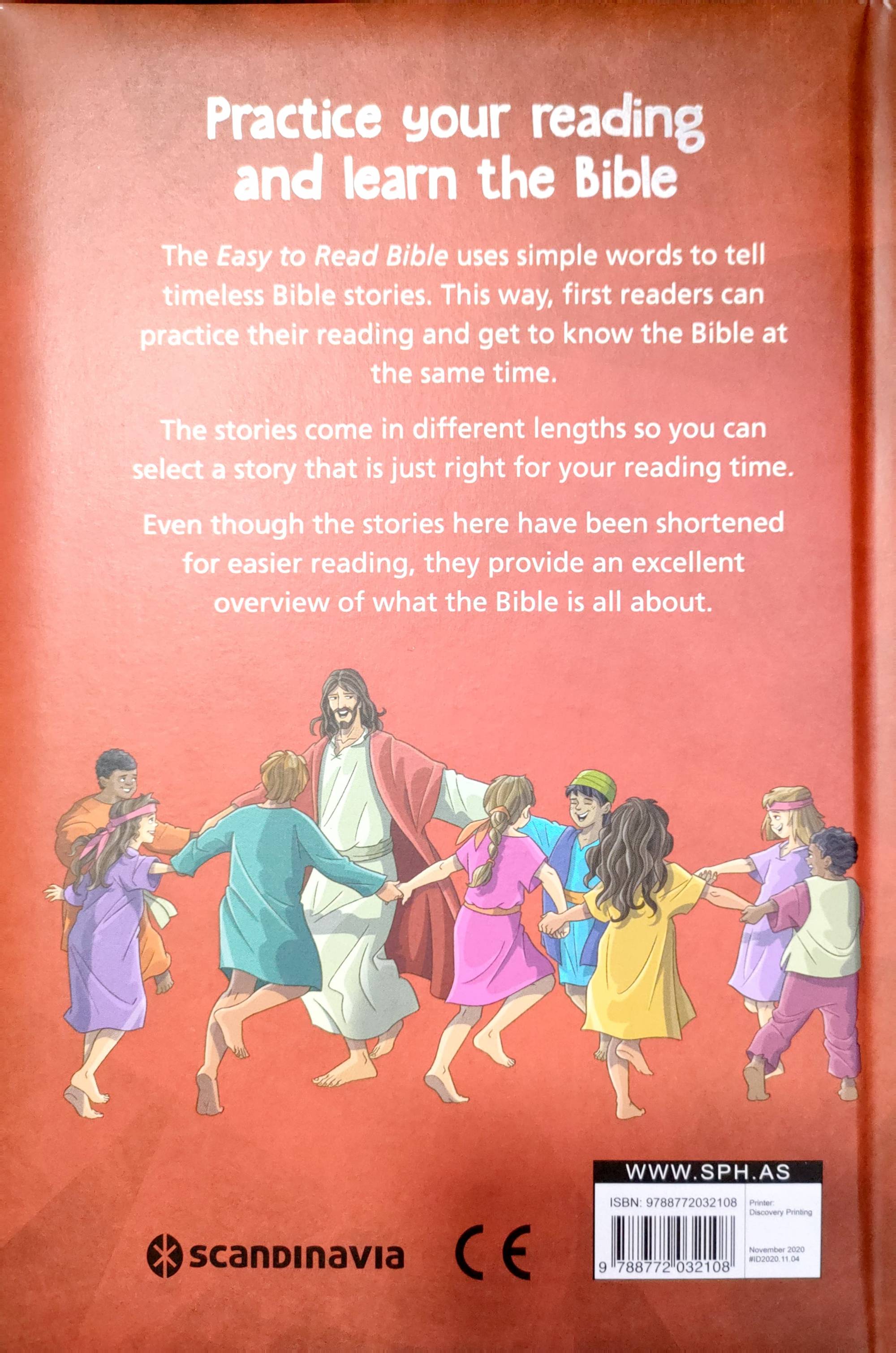 Easy to read bible practice your reading and learn the bible